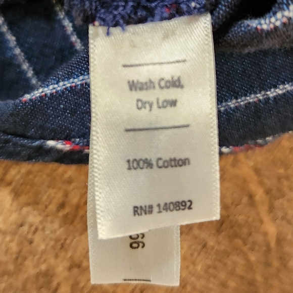 Marine Layer Shirt Mens Small Blue Red Striped Button Up Short Sleeve Cotton - Picture 5 of 9